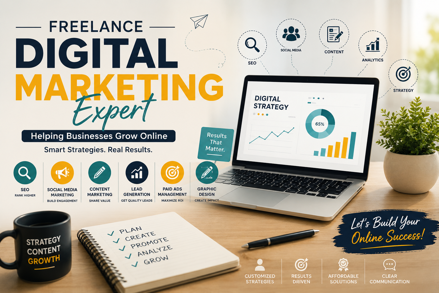 Freelance Digital Marketing Expert: Helping Businesses Grow Online in 2026